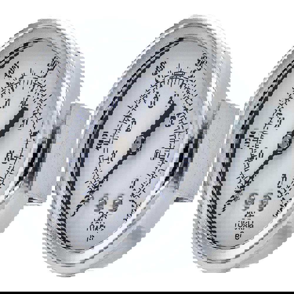 Pressure Gauges; Gauge Type: Utility Gauge ; Scale Type: Dual ; Accuracy (%): 3-2-3% ; Dial Type: Analog ; Thread Type: 1/4